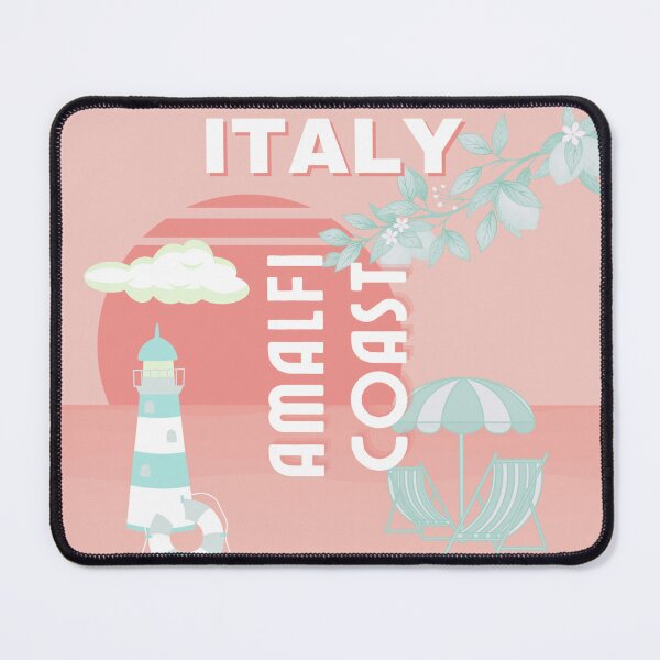 Item preview, Amalfi Coast, Travel Art, Pastel designed and sold by Magic Love Art Print.