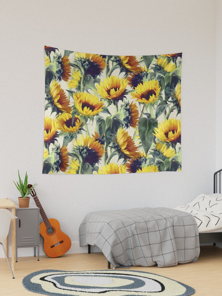 Thumbnail 1 of 3, Tapestry, Sunflowers Forever designed and sold by micklyn.