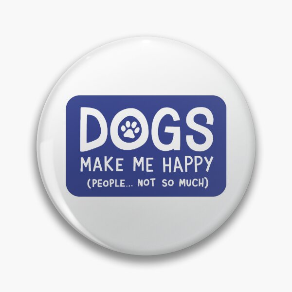 Item preview, Dogs Make Me Happy designed and sold by Angry Swan Designs.