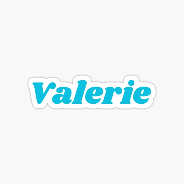 Item preview, Valerie, Blue Font designed and sold by RedParker.