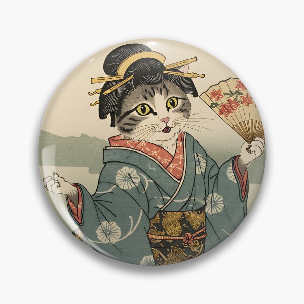 Item preview, Meowkyo-e: When Cats Become Geishas designed and sold by omosiro-jp.