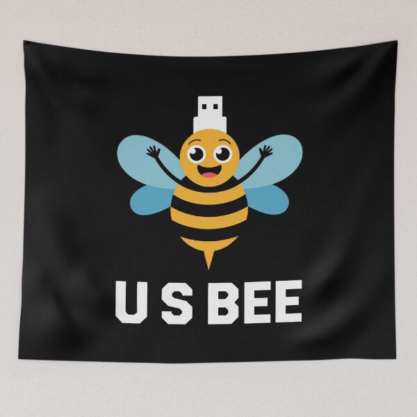 Item preview, Usbee Bee With Usb Stick designed and sold by MooonTees.