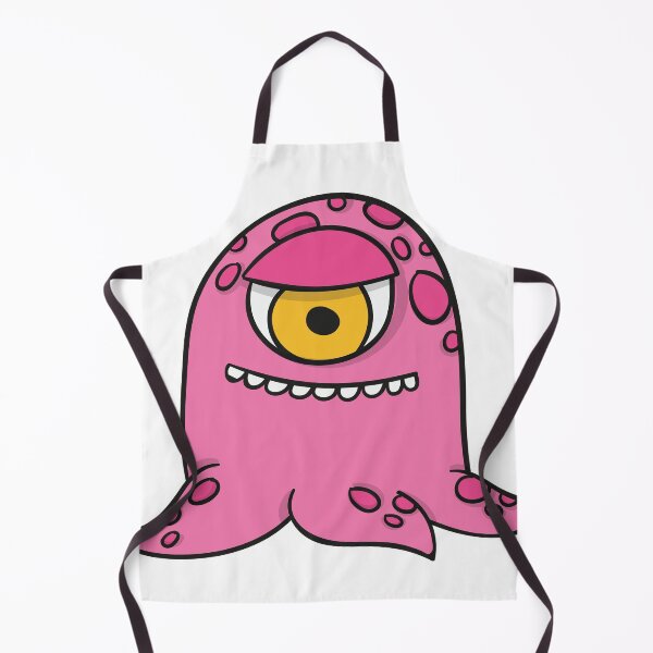 Item preview, a pink monster with one eye. designed and sold by esycrazy.