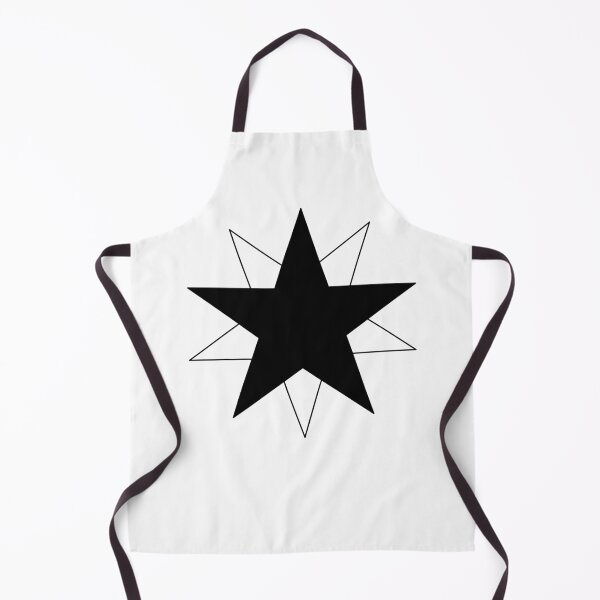 Item preview, Stellar Contrast: Black and White Shifting Stars, Unique designed and sold by villacreativa.
