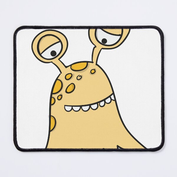 Item preview, a yellow monster with tentacles. designed and sold by esycrazy.