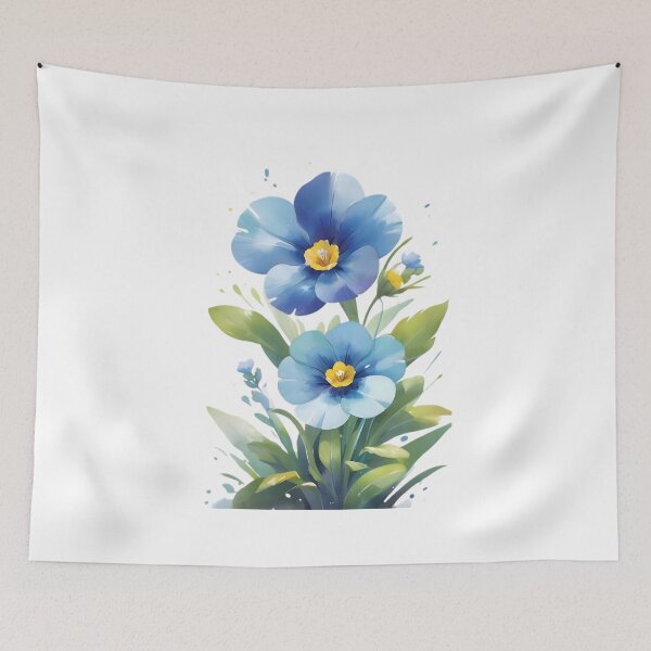 Item preview, Blue Primrose designed and sold by HOMETOWN86.