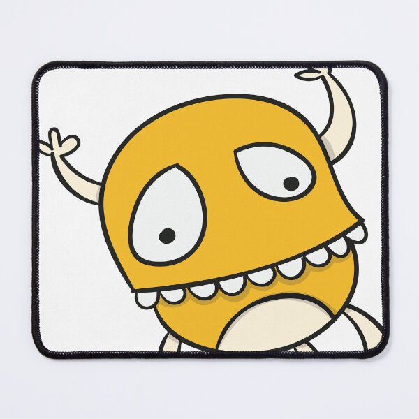 Item preview, a yellow monster with a beige belly designed and sold by esycrazy.