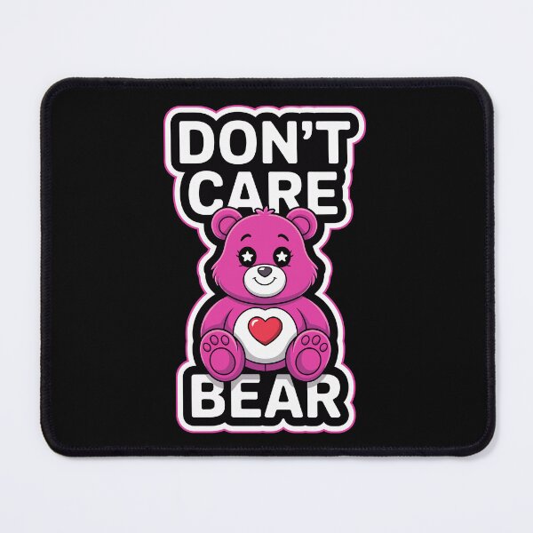 Item preview, Don't Care Bear designed and sold by Angry Swan Designs.