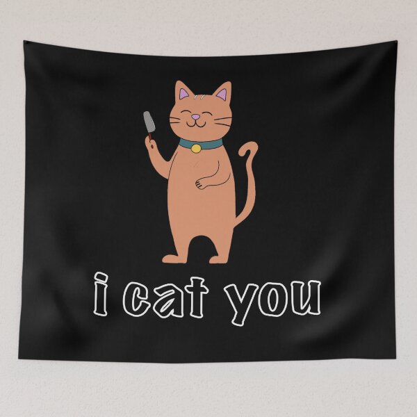 Item preview, Funny cat with knife designed and sold by majownik.