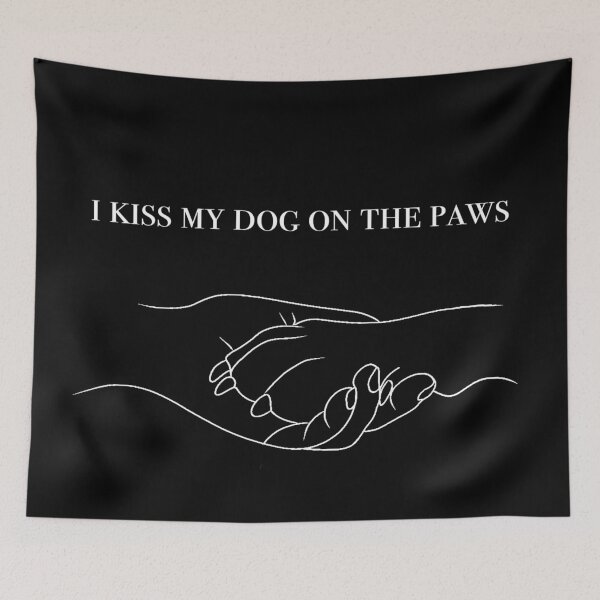 Item preview, i kiss my dog on the paws designed and sold by majownik.