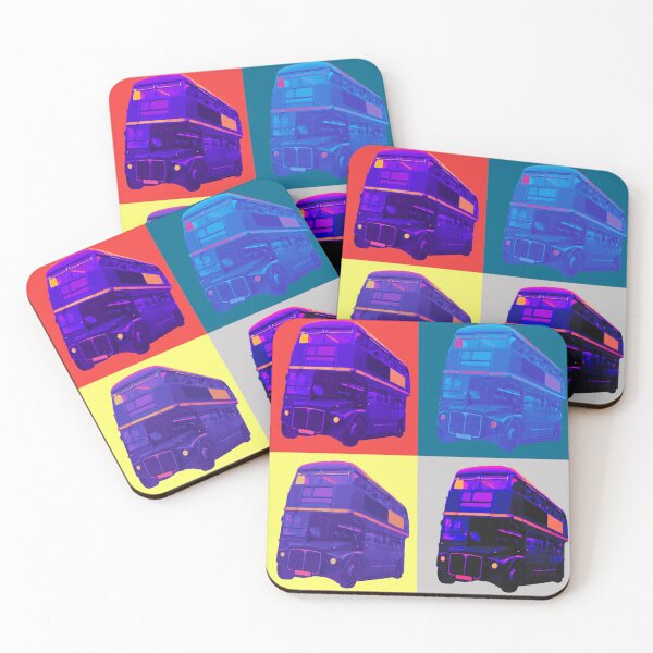 Item preview, London Bus Pop Art designed and sold by JoeyMk2.