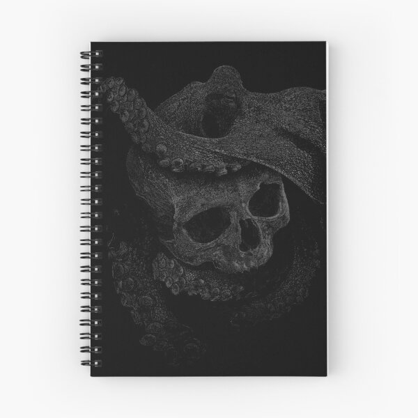 Item preview, Octopus with Skull designed and sold by Ava Woods.