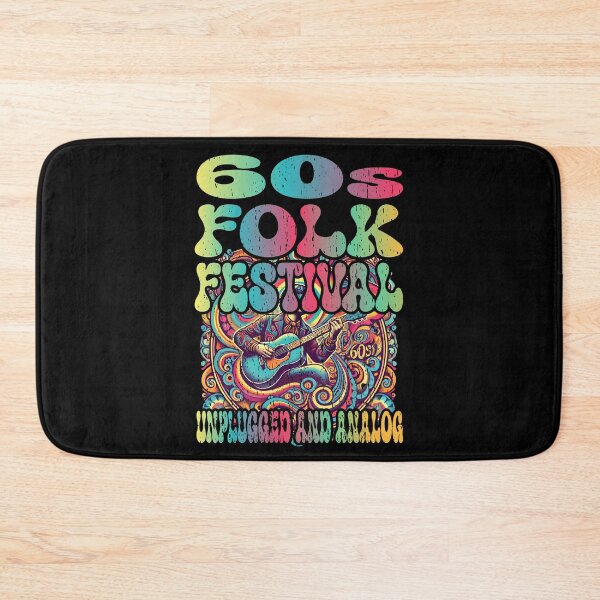 Item preview, 60'S FOLK FESTIVAL UNPLUGGED AND ANALOG 60s vibes peace and love poetry and music arts  designed and sold by Jt41.