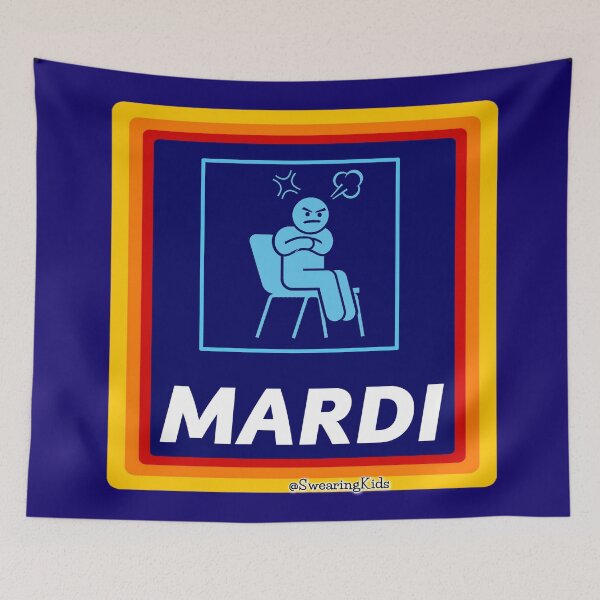 Item preview, Mardi designed and sold by SwearingKids.