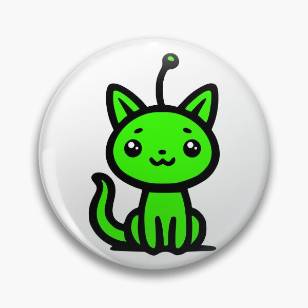 Item preview, Cute Alien Cat designed and sold by roswellboutique.