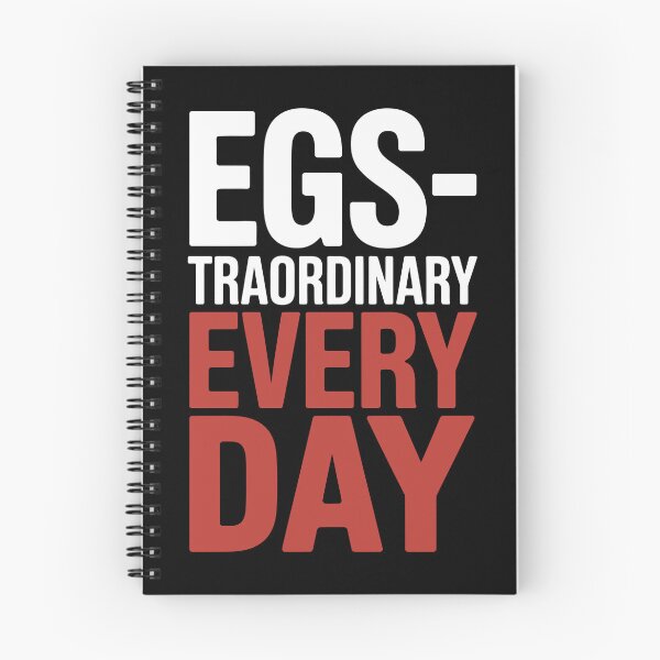 Item preview, Eggstraordinary Every Day Bold Easter Motivation Design designed and sold by Tatiana Kucher.