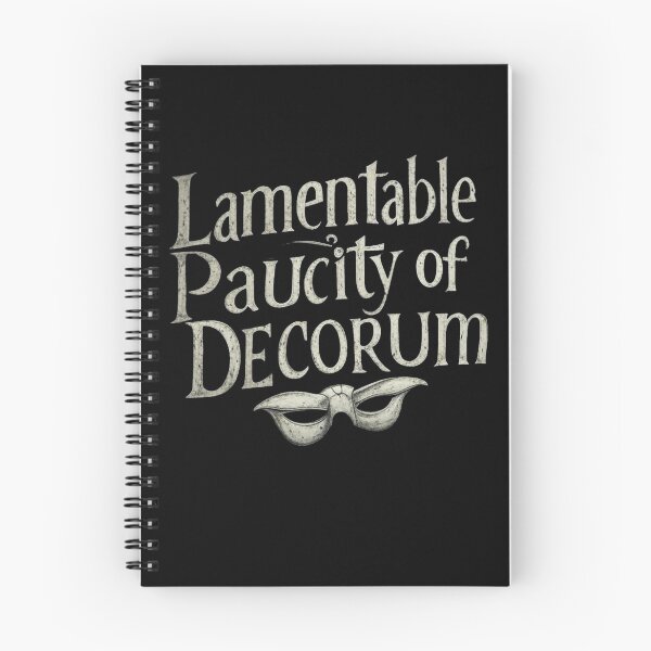 Item preview, Lamentable Paucity of Decorum Mr Milchick Severance Quote designed and sold by BrightNook.