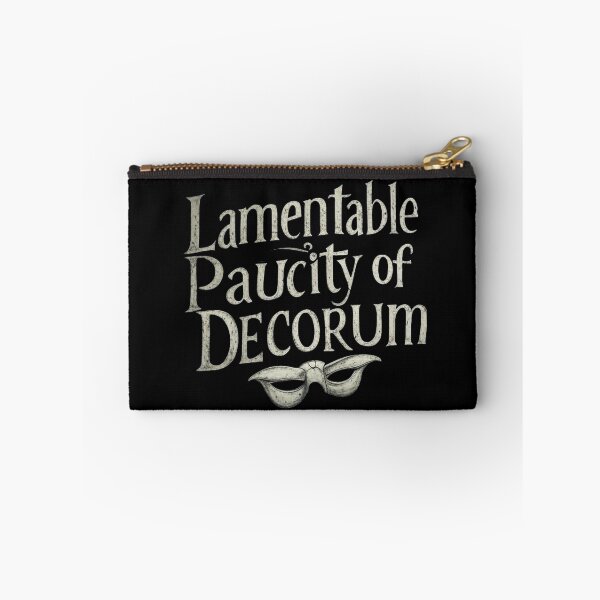 Item preview, Lamentable Paucity of Decorum Mr Milchick Severance Quote designed and sold by BrightNook.