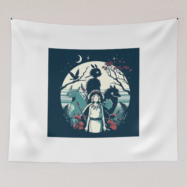 Item preview, San's Howl: Guardians of the Wild designed and sold by SidArtstudio.