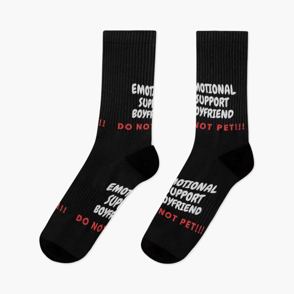 Item preview, Emotional Support Boyfriend DO NOT PET!!! designed and sold by HugSomeNettles.