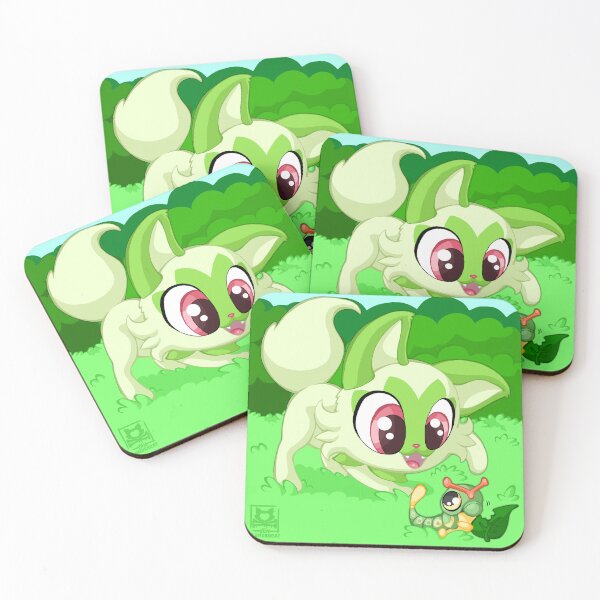 Item preview, Grassy Kitty Playtime designed and sold by Plundercat.