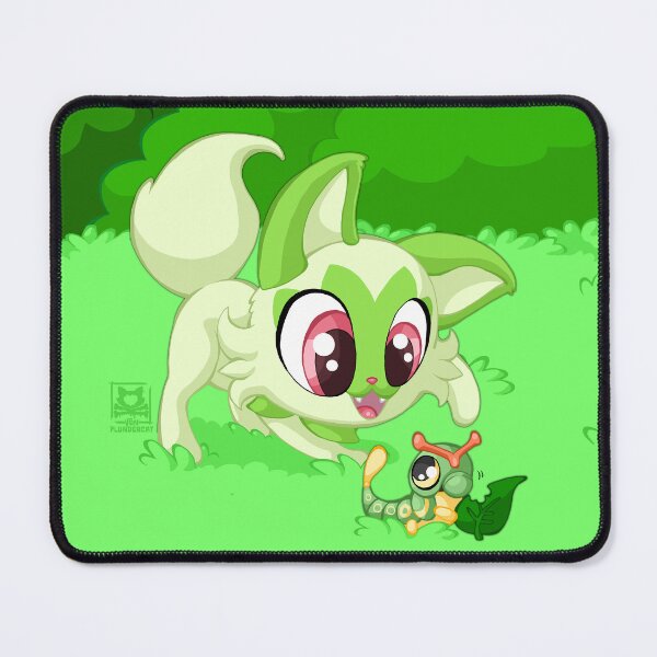 Item preview, Grassy Kitty Playtime designed and sold by Plundercat.