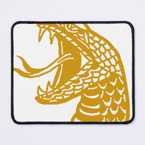 Item preview, snake head golden designed and sold by SharpKlaws.