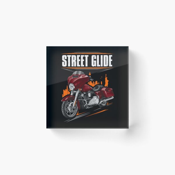 Item preview, Motorcycle Street Glide Base FLHX & FLHXI 2015 (Mysterious Red Sunglo) for Motorcycle Riders designed and sold by MotoApparelHub.