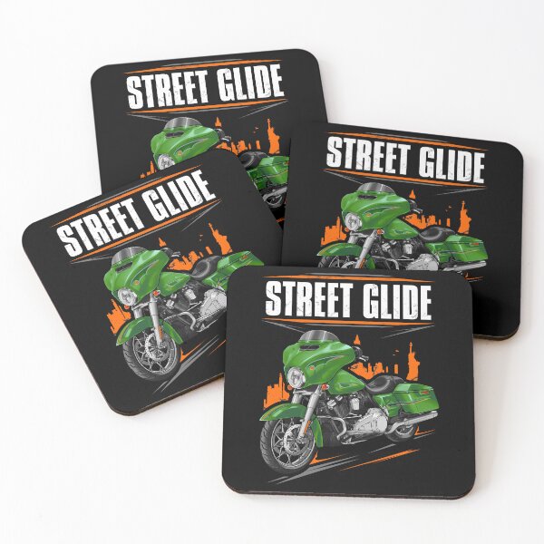 Item preview, Motorcycle Street Glide Base FLHX & FLHXI 2015 (Radioactive Green) for Motorcycle Riders designed and sold by MotoApparelHub.
