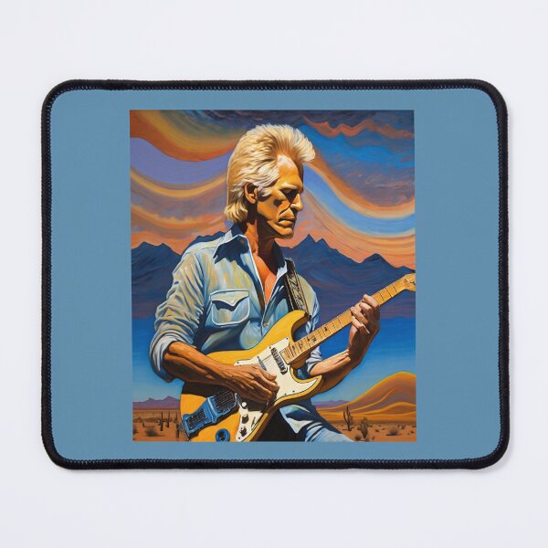 Item preview, "Desert Serenade: Don Felder's Musical Fusion with Nature" designed and sold by Artisticanvas.