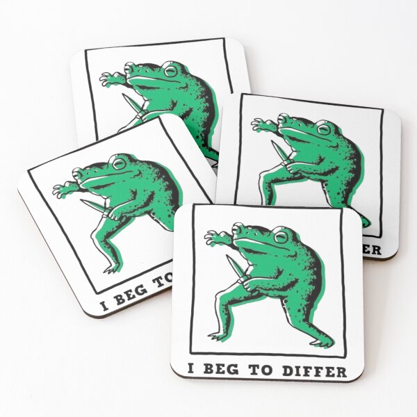 Item preview, Funny frog sticker designed and sold by JossDesign15.
