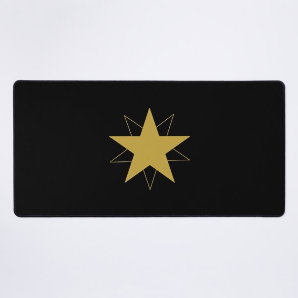Item preview, Dynamic Golden Star with Shifting Transparent Outline, Unique designed and sold by villacreativa.