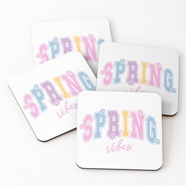 Item preview, Pastel Spring Vibes Retro Aesthetic Typography with Flowers designed and sold by LibbyNewton.