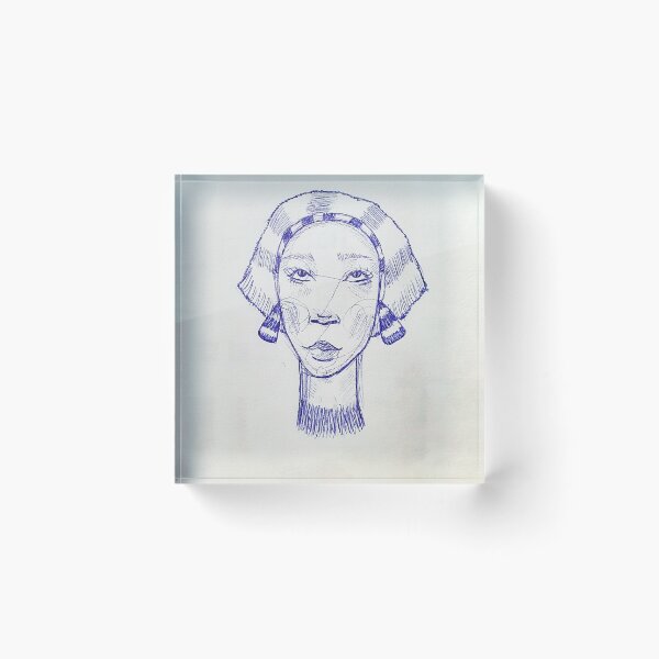 Item preview, Face Sketch designed and sold by artbyomayma.