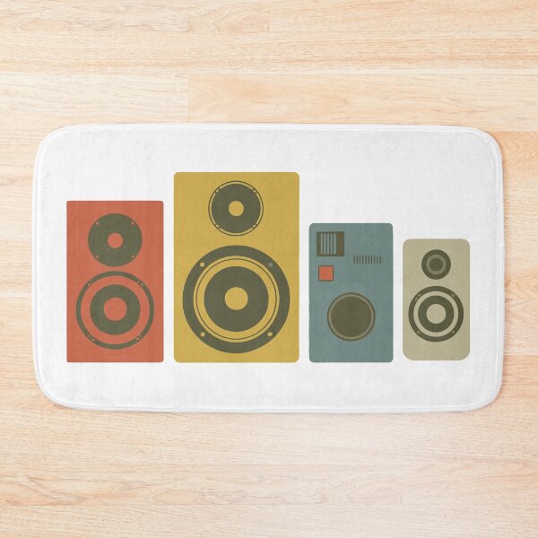 Item preview, Retro Audio Speakers designed and sold by Angry Swan Designs.