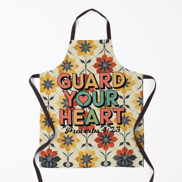 Item preview, Guard Your Heart - Proverbs 4 23 - Bible Verse Quote designed and sold by Luvjesus2.