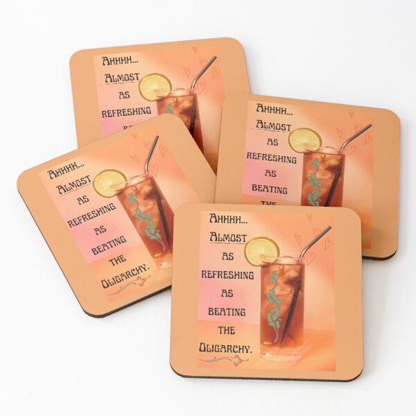 Item preview, Beat the Oligarchy designed and sold by Project Remission, LLC.