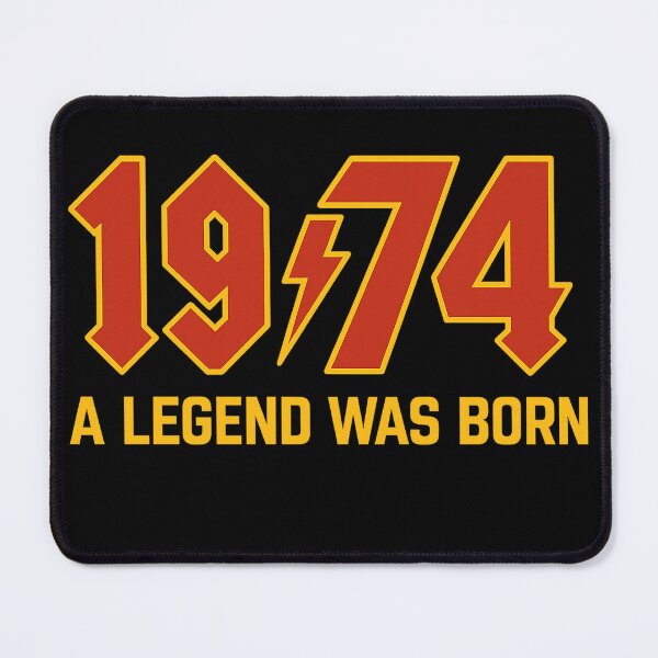 Item preview, 1974 – A Legend Was Born | Rock Style Vintage Design designed and sold by pantapita.