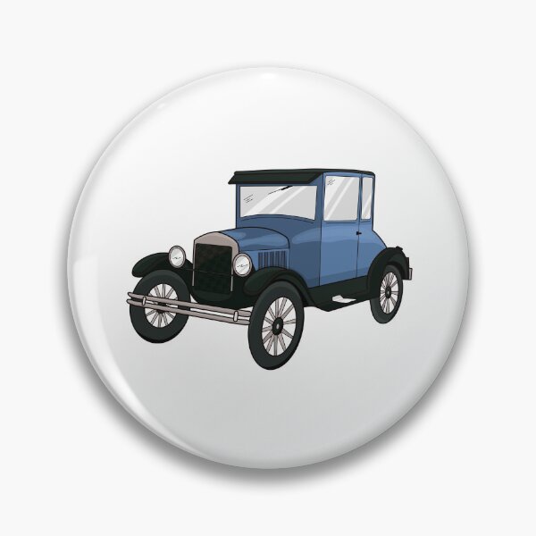 Item preview, Retro oldtimer ford T blue designed and sold by Milica Nikolic.
