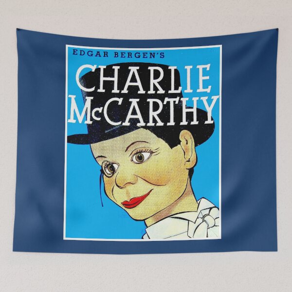 Item preview, Charlie McCarthy Vintage Comic Cartoon Ventriloquist Puppet Print designed and sold by posterbobs.