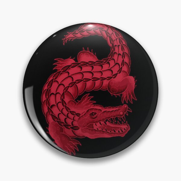 Item preview, Red Crocodile designed and sold by SharpKlaws.
