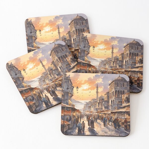 Item preview, Istanbul's Iconic Street Markets: A Vibrant Tapestry of Culture and Commerce designed and sold by LSVart.