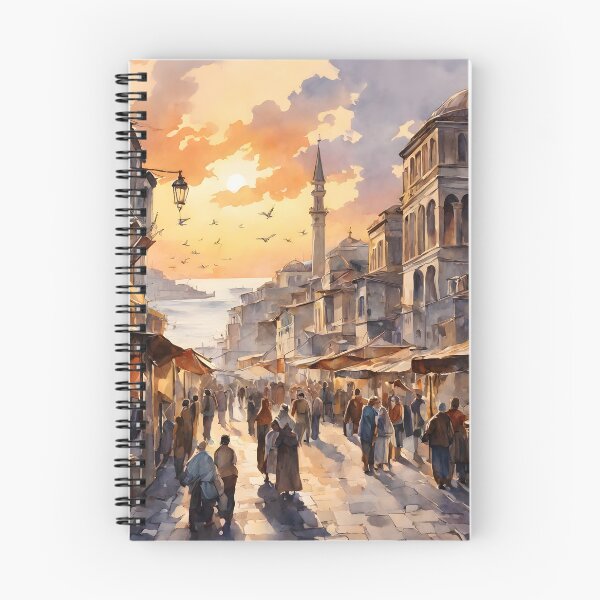 Item preview, Istanbul's Iconic Street Markets: A Vibrant Tapestry of Culture and Commerce designed and sold by LSVart.