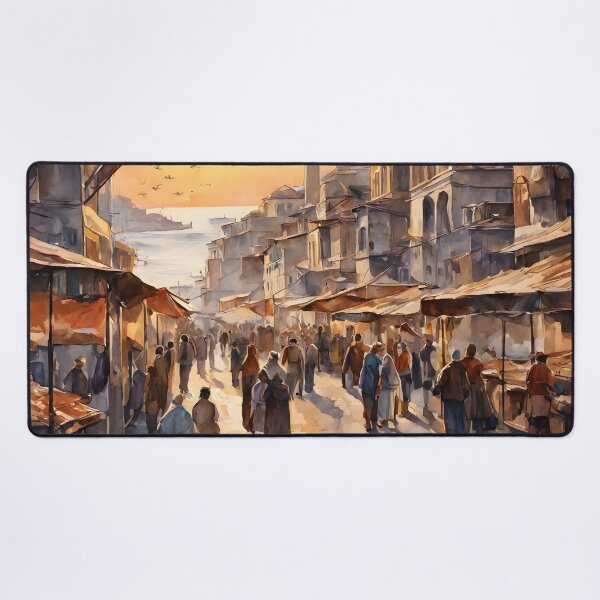 Item preview, Istanbul's Iconic Street Markets: A Vibrant Tapestry of Culture and Commerce designed and sold by LSVart.
