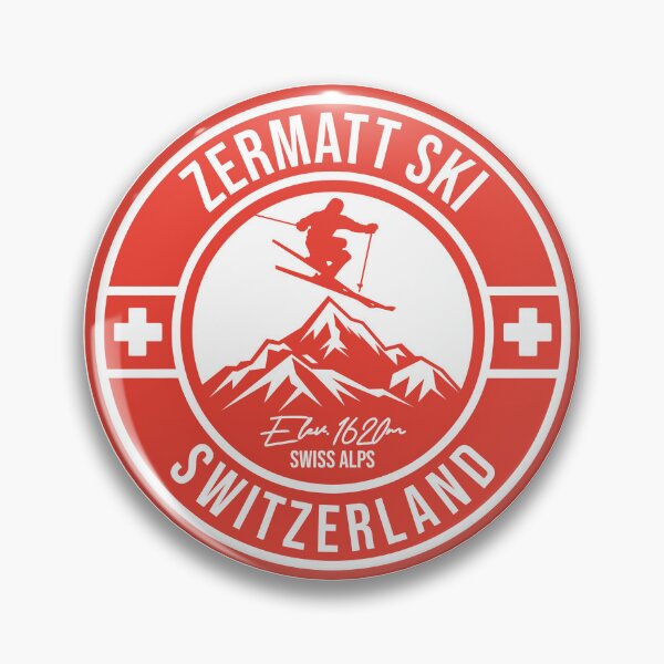Item preview, Zermatt Switzerland 2 Ski designed and sold by TravelsOfJamie.