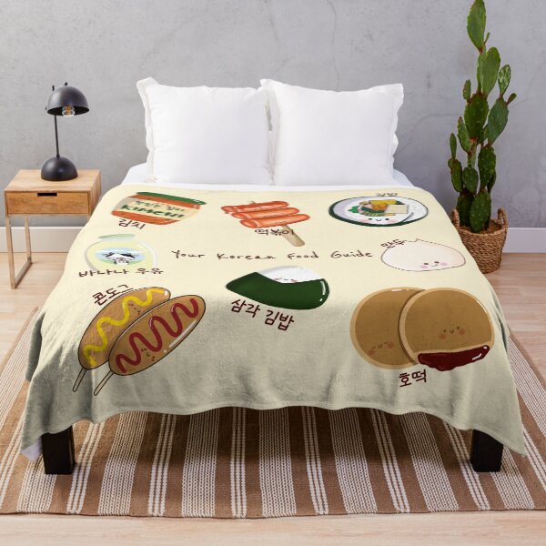 Item preview, Kawaii Korean Food Guide - Cute and Delicious Designs designed and sold by Kimchi-style-.