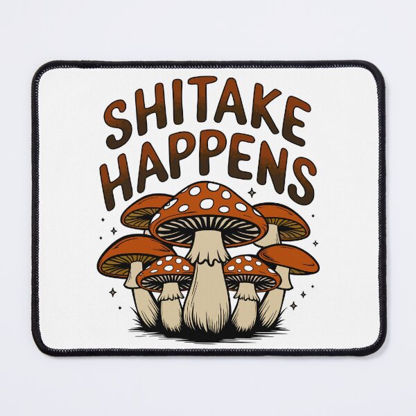Item preview, Shitake Happens designed and sold by Angry Swan Designs.