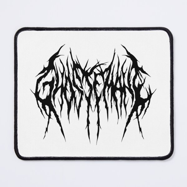 Item preview, Black Goth Emo Text Graphic Tribal designed and sold by Dem0r.