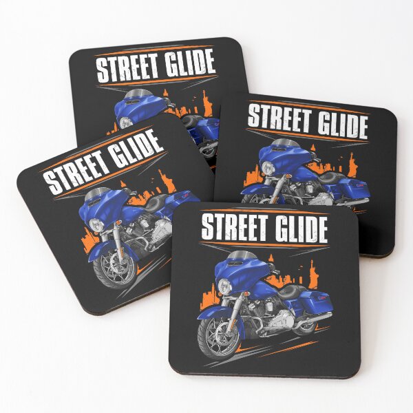 Item preview, Motorcycle Street Glide Base FLHX & FLHXI 2015-2017 (Superior Blue) for Motorcycle Riders designed and sold by MotoApparelHub.