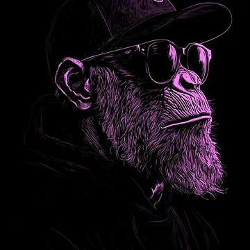 Artwork thumbnail, Monkey RAP by Gaviani Design Studio